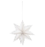 White 3D Cut-Out Snowflake Ornament