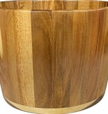 Acacia Wood Salad Bowl 25 x 15 cm