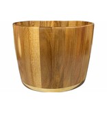 Acacia Wood Salad Bowl 25 x 15 cm