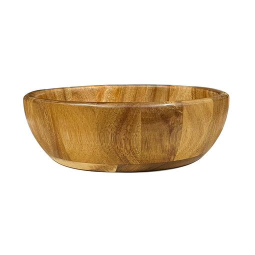 Acacia Wood Salad Bowl 20 x 7 cm