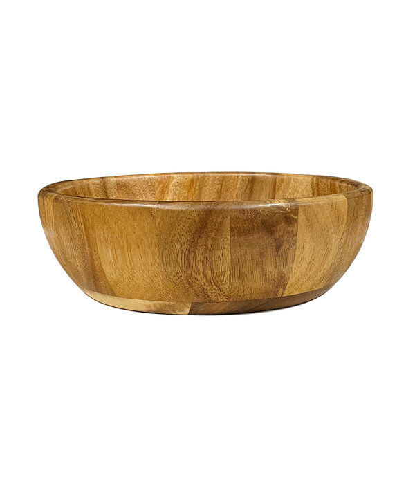 Bol à salade en bois d'acacia 20 x 7 cm