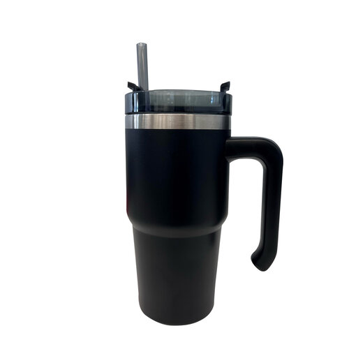 Black Insulated Mug 600 ml