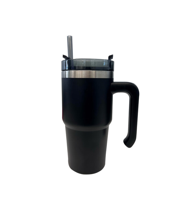 Black Insulated Mug 600 ml