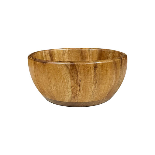 Acacia Wood Salad Bowl 16 x 7 cm