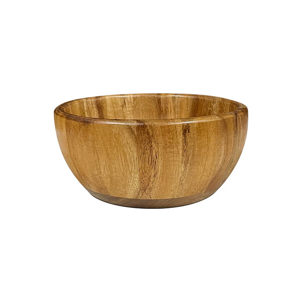 Acacia Wood Salad Bowl 16 x 7 cm