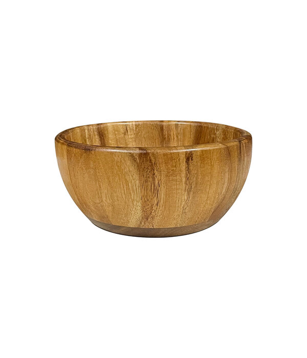 Acacia Wood Salad Bowl 16 x 7 cm