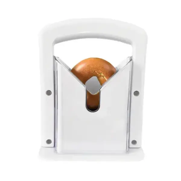 Coupe-bagel blanc