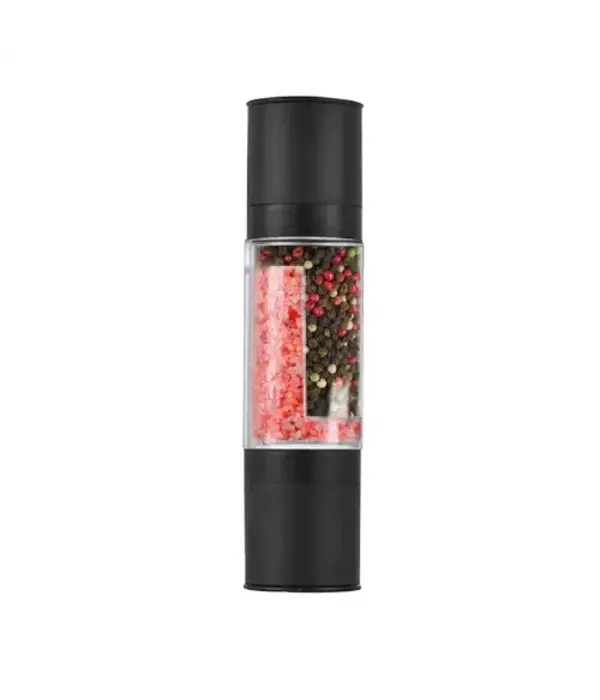 2-in-1 Salt and Pepper Mill Black