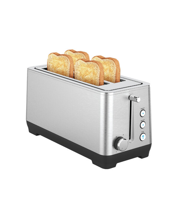 4-Slice Stainless Steel Toaster