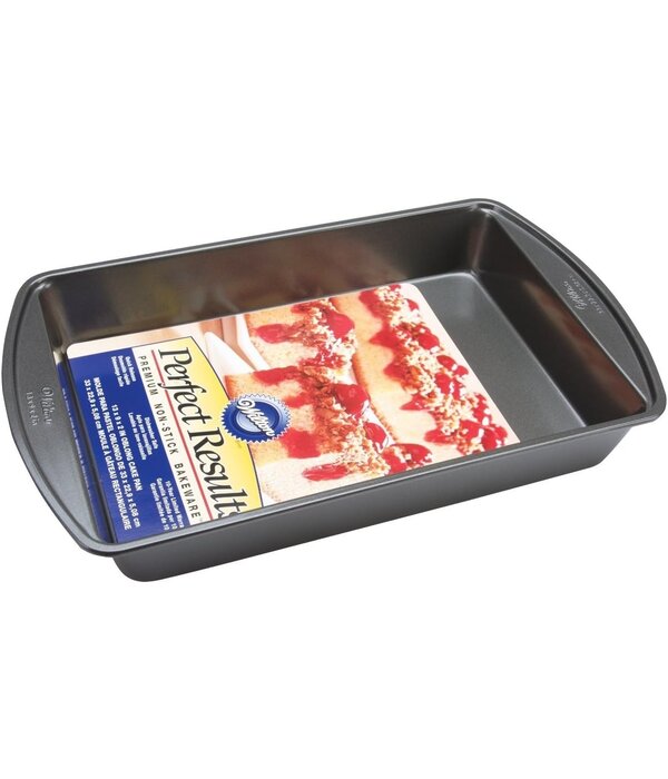 Wilton Moule à gâteau rectangulaire Metal Safe 13x9x2" de Wilton