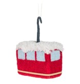 Wooly Gondola Ornament 5"