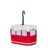 Wooly Gondola Ornament 5"