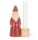Porte-bougie Père Noël debout 5"