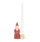 Porte-bougie Père Noël debout 5"