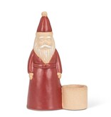 Porte-bougie Père Noël debout 5"