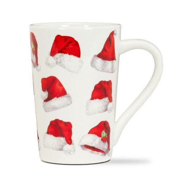 Tasse en grès Tuques de Noël 14oz