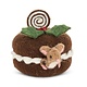Ornement Souris dans un gâteau de Noël 4,5"