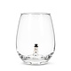 Snowman Icon Stemless Wine Glass 20oz