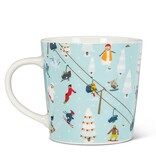 Tasse de montagne de ski 14oz