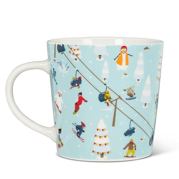 Ski Mountain Mug 14oz
