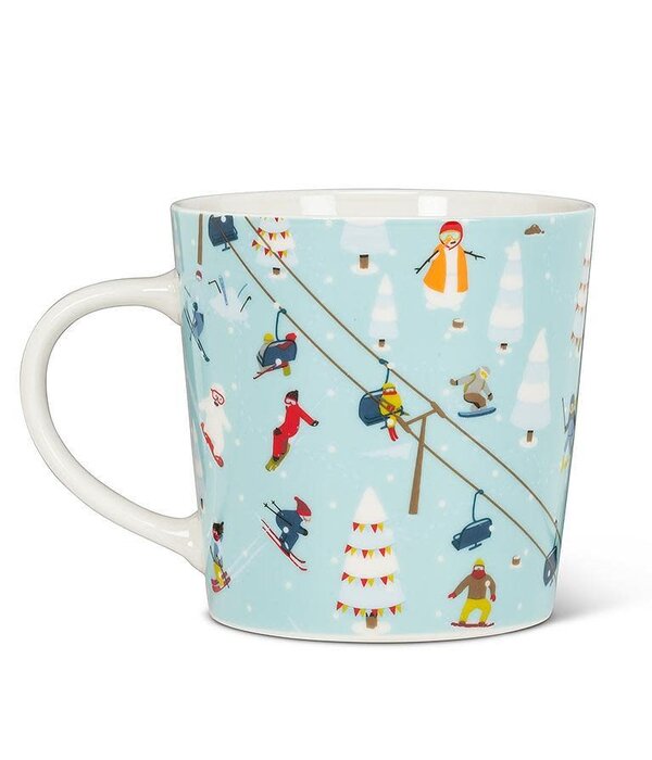 Tasse de montagne de ski 14oz