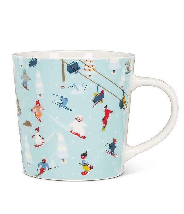Tasse de montagne de ski 14oz