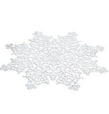 Cutout Snowflake Placemat 15", Silver