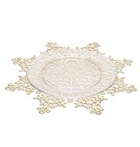 Cutout Snowflake Placemat 15", Gold