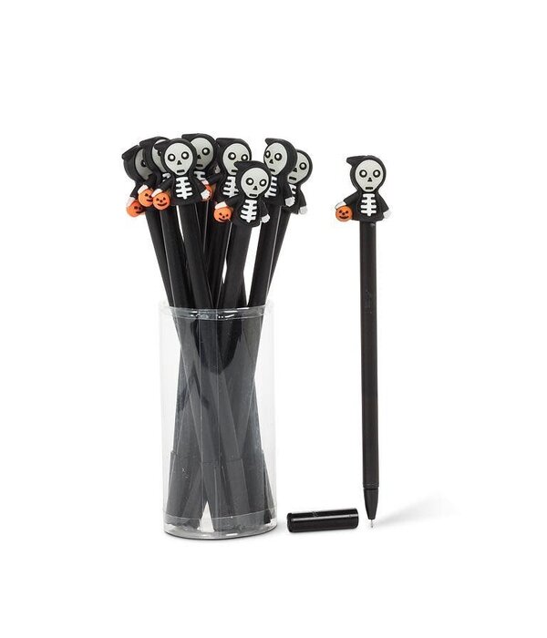 Stylo squelette effrayant 9"