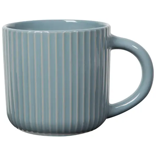 Danica Heirloom Danica Blue Fluted Mug 22 oz