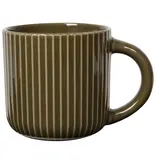 Danica Heirloom Tasse cannelée verte olive 22oz de Danica