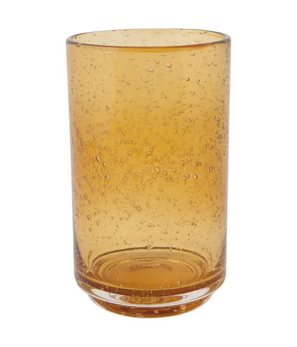 Danica Heirloom Verre Tumbler Ambré à Effet Bulles 17 oz de Danica