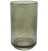Danica Heirloom Verre Tumbler Ambré Vert à Effet Bulles 17 oz de Danica