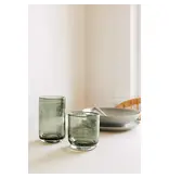 Danica Heirloom Verre Tumbler Ambré Vert à Effet Bulles 17 oz de Danica