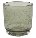 Danica Heirloom Verre Tumbler Ambré Vert à Effet Bulles 12 oz de Danica
