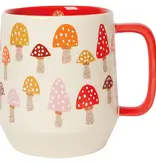 Danica Heirloom Danica Beige Mug with Mushrooms 22oz