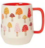 Danica Heirloom Danica Beige Mug with Mushrooms 22oz
