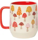 Danica Heirloom Danica Beige Mug with Mushrooms 22oz