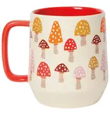 Danica Heirloom Danica Beige Mug with Mushrooms 22oz