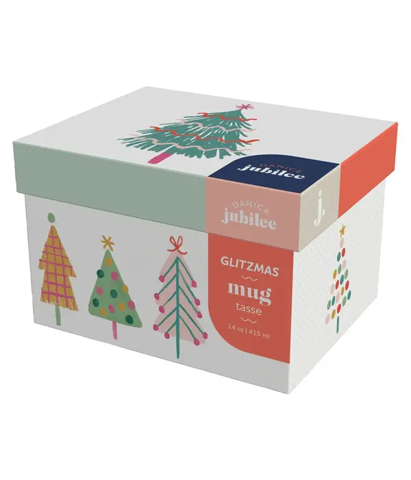 Danica Heirloom Tasse "Glitzmas" Verte 14oz de Danica