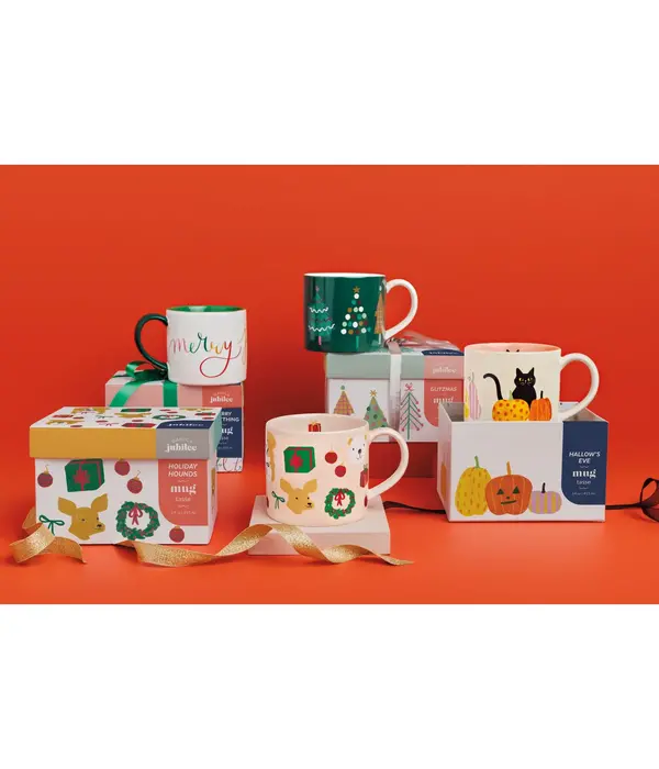 Danica Heirloom Tasse "Glitzmas" Verte 14oz de Danica