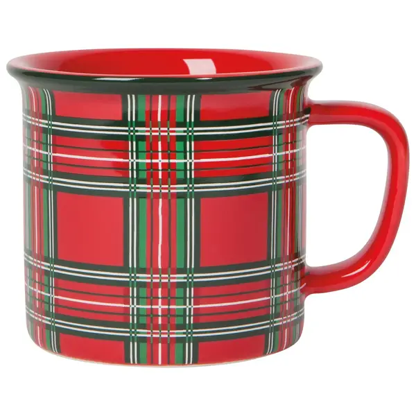 Now Designs Red Tartan Plaid Heritage Mug 12oz