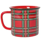 Now Designs Now Designs Red Tartan Plaid Heritage Mug 12oz