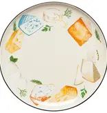 Now Designs Assiette à Fromages Illustrée de Now Designs