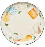 Now Designs Assiette à Fromages Illustrée de Now Designs