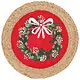 Now Designs Wreaths Braided Placemat 15"