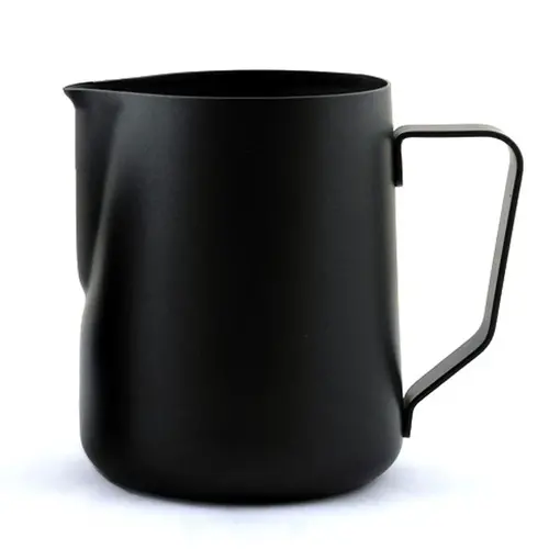 Pichet pour mousser le lait noir 24oz de Café Culture