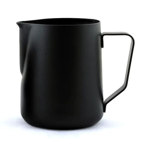 Pichet pour mousser le lait noir 24oz de Café Culture