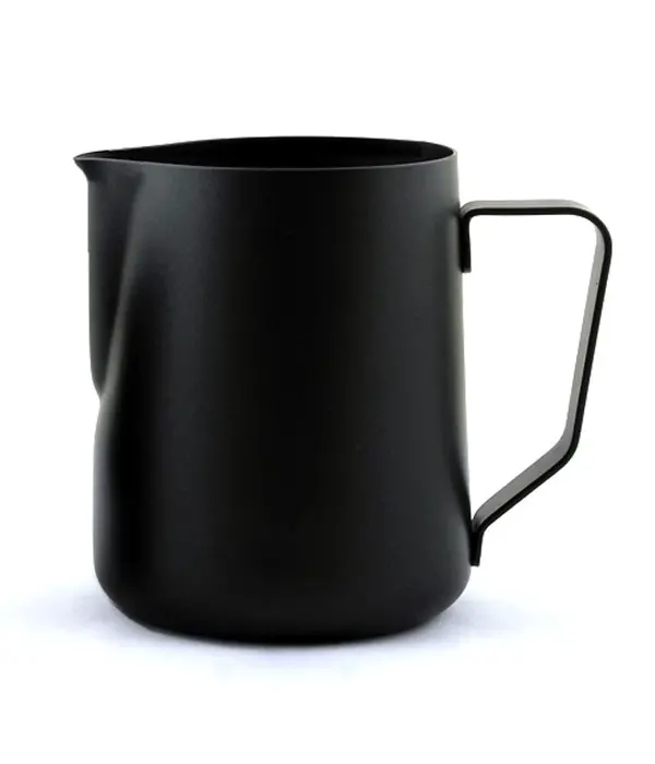 Pichet pour mousser le lait noir 24oz de Café Culture