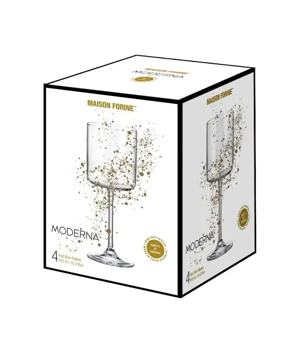 Maison Forine Moderna Wine Glasses 450 ml, Set of 4